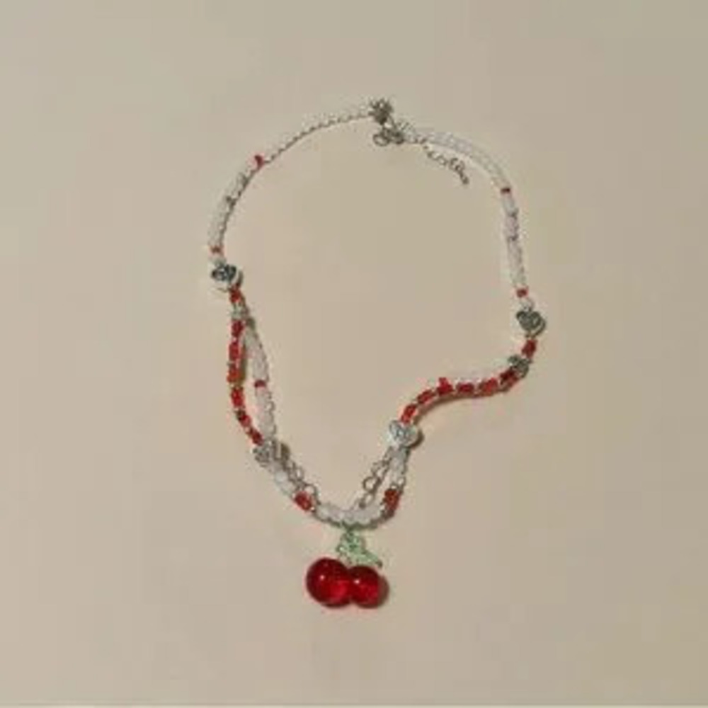 Cherry necklace N644
